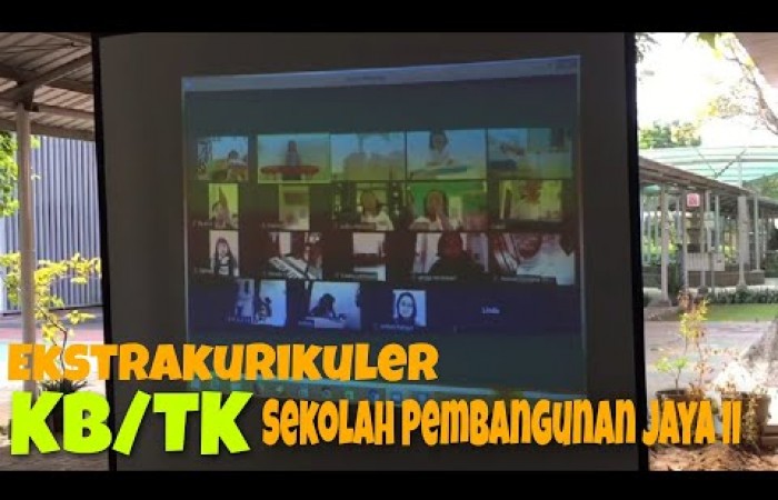 KB/TK Sekolah Pembangunan Jaya II Gedangan Sidoarjo Gelar Ekstrakurikuler Musik-Tari secara Daring